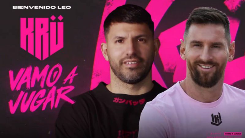 Messi é o novo co-owner da KRÜ Esports