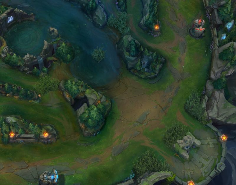 Imagem das mudanças de mapa no Bot do LoL para a Temporada 2024