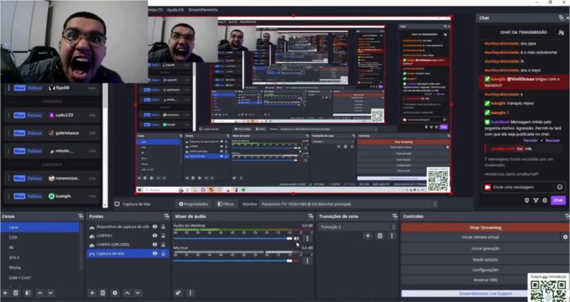 streamer é acusado de racismo