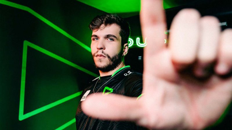 Imagemd o redbert na LOUD para o CBLOL 2024