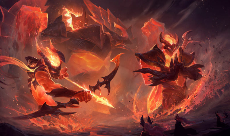 Imagem da skin Shen Infernal