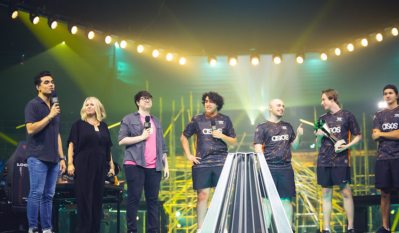 Tixinha em entrevista com a Fnatic no VCT LOCK//IN