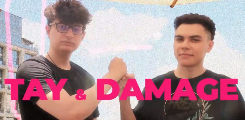 Na foto os reforços da INTZ 2024 mais experientes: Tay e Damage