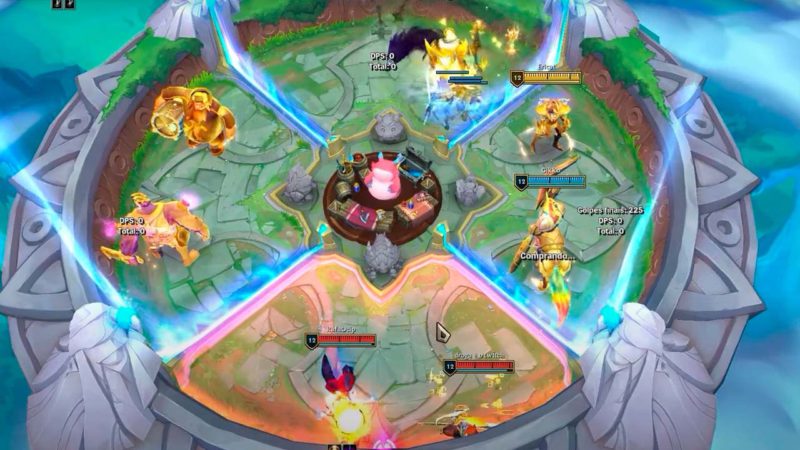 Imagem do Modo Arena do LoL que voltará em 2024