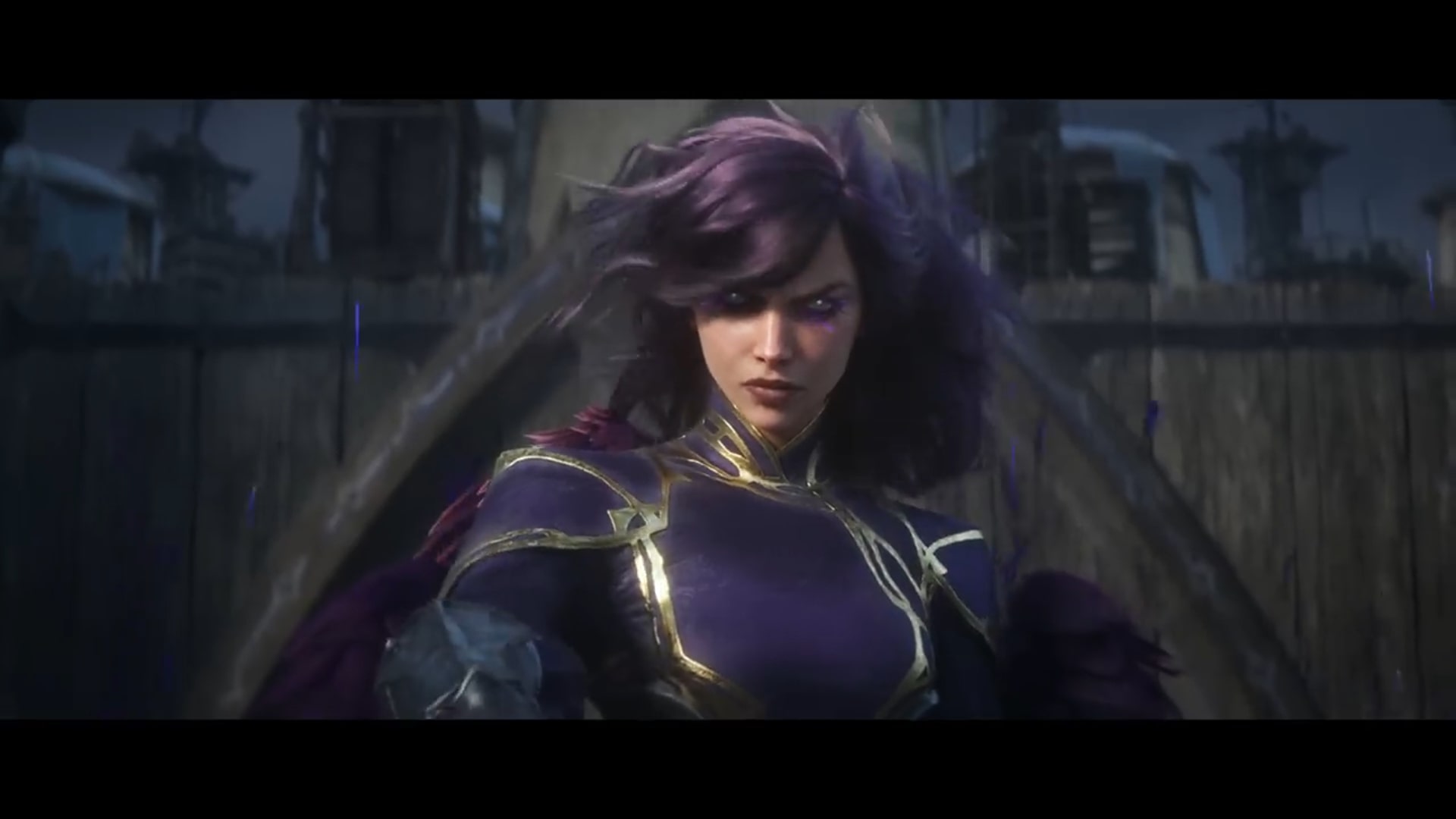 Imagem da Morgana na animação da Nova Temporada de LoL