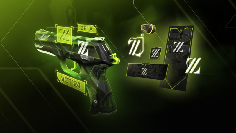 Cápsulas de times VALORANT 2024 Zeta