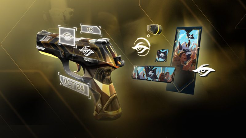 Team Secret VALORANT cápsula de time vct 2024