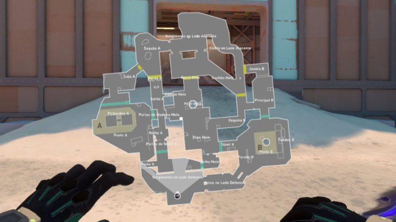 Mapa Breeze VALORANT