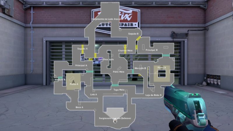 Mapa Sunset VALORANT