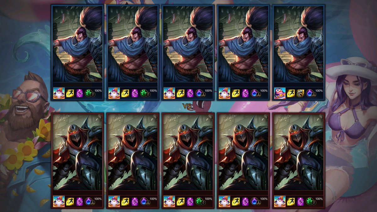 Imagem do modo Todos por Um do LoL