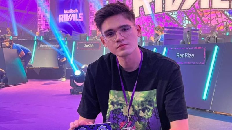 Na foto, o streamer Elmariana