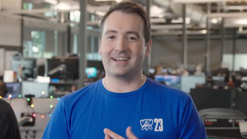 Na foto, o Riot Brightmoon, que anunciou o rework do Skarner