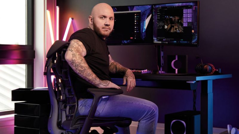 Na foto, o streamer TimTheTatman