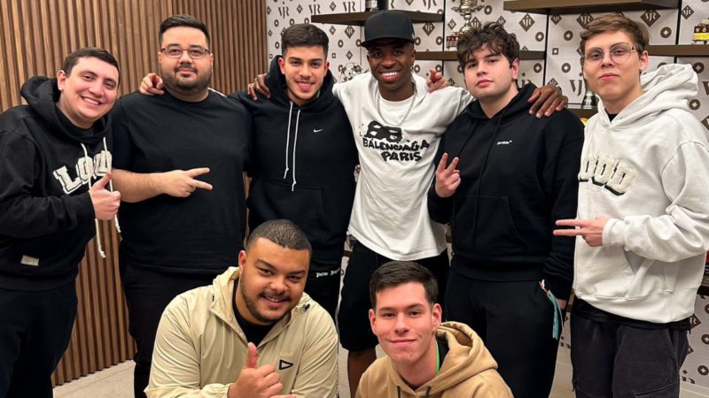 Equipe da LOUD VALORANT com Vini Jr
