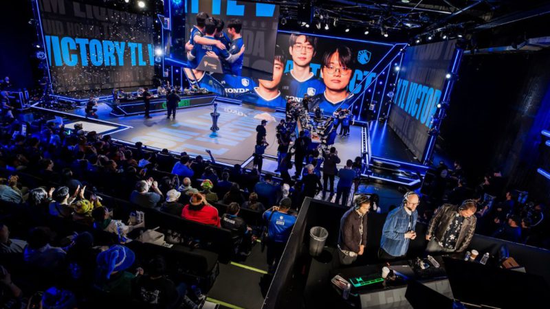 Na foto o stage da LCS 2024
