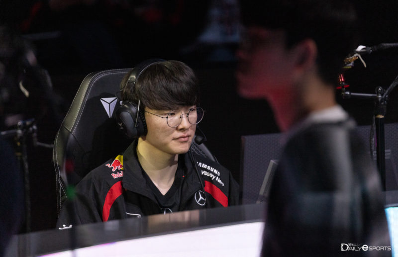 Imagem do Faker na LCK 2024