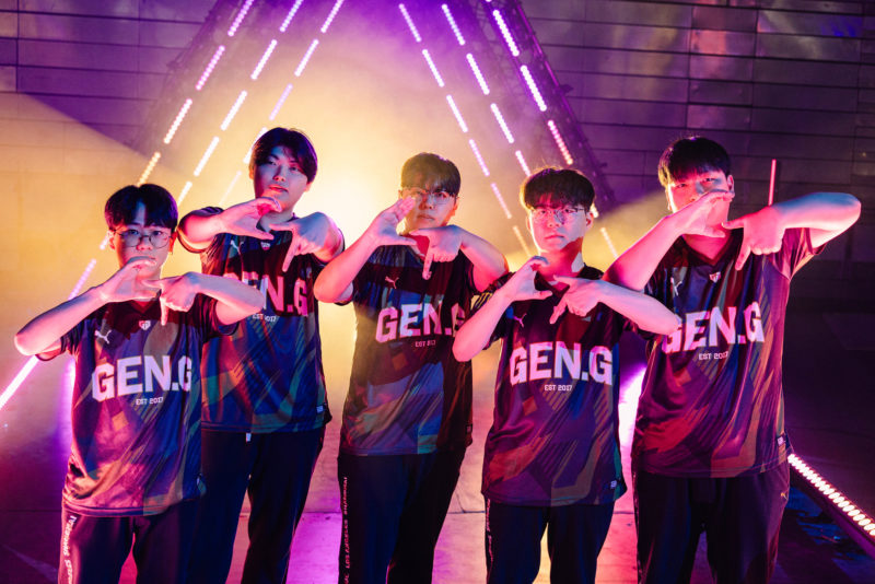 Imagem da GEn.G, um dos times do VCT Pacífico 2024