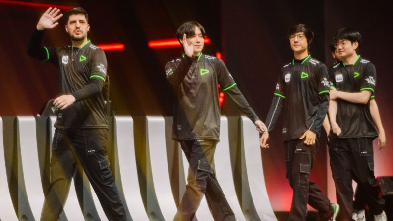 Na foto a equipe da LOUD no MSI 2024