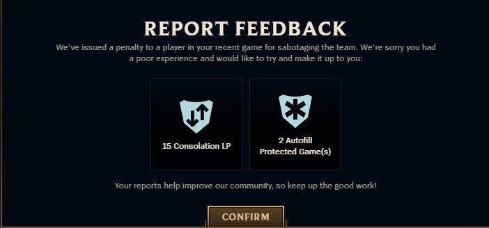 Imagem do PDL de Consolação do LoL