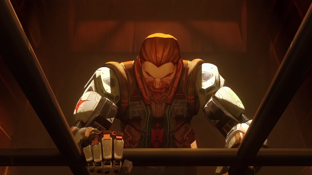 Imagem do campeão Breach no VALORANT