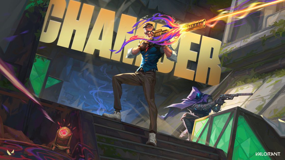 Imagem do agente Chamber no VALORANT