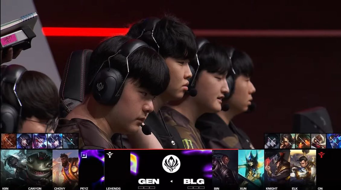 Imagem dos picks e Bans no LoL