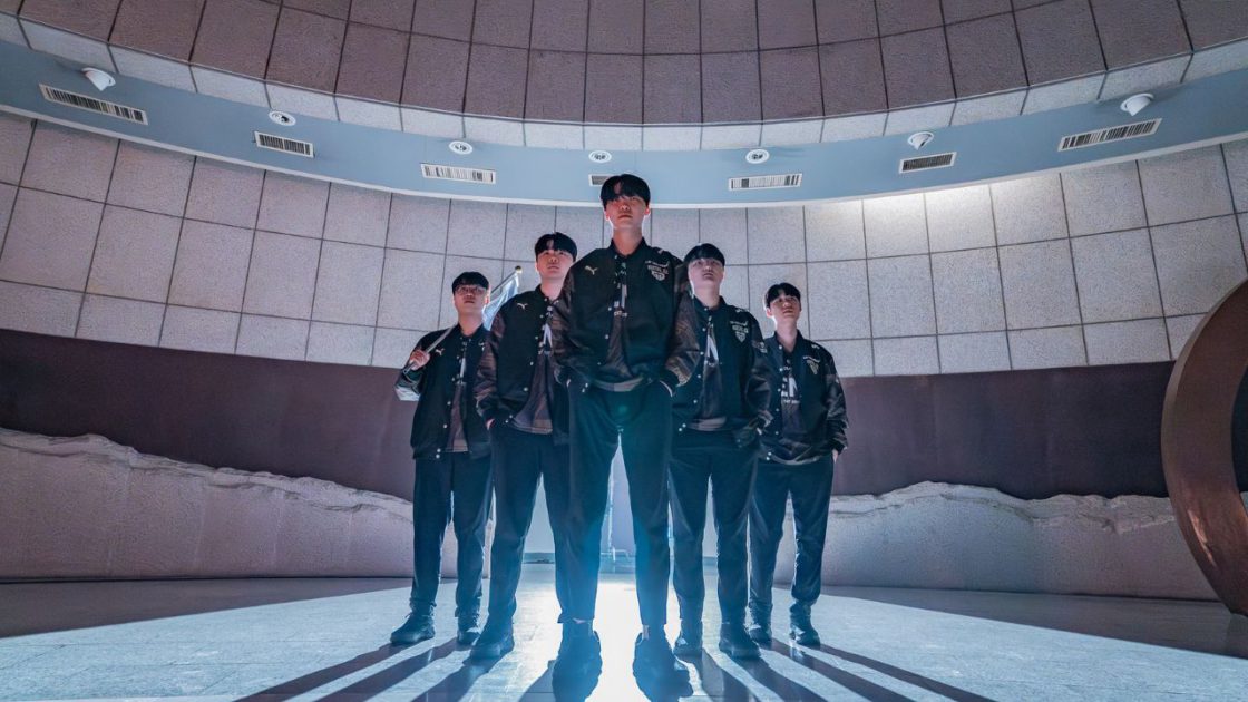 Imagem do elenco da Gen.G da LCK 2024 2º split