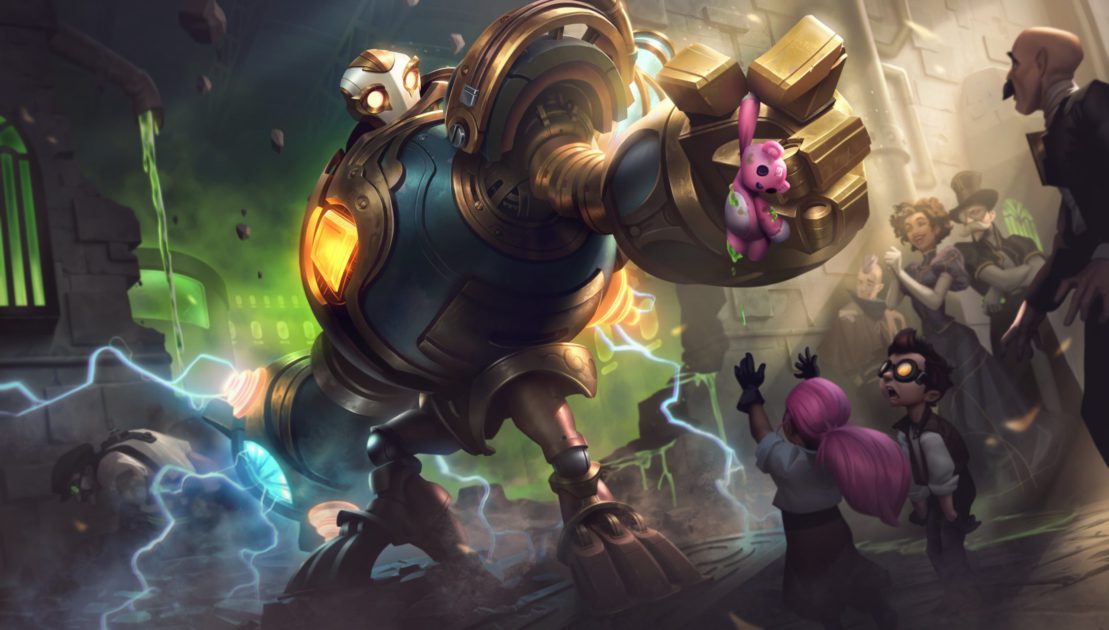 Imagem do Blitzcrank no LoL