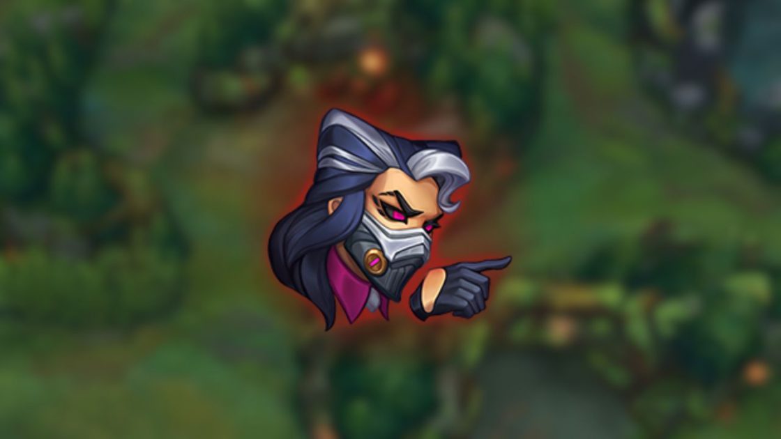 Na foto, o emote da Renata Glasc