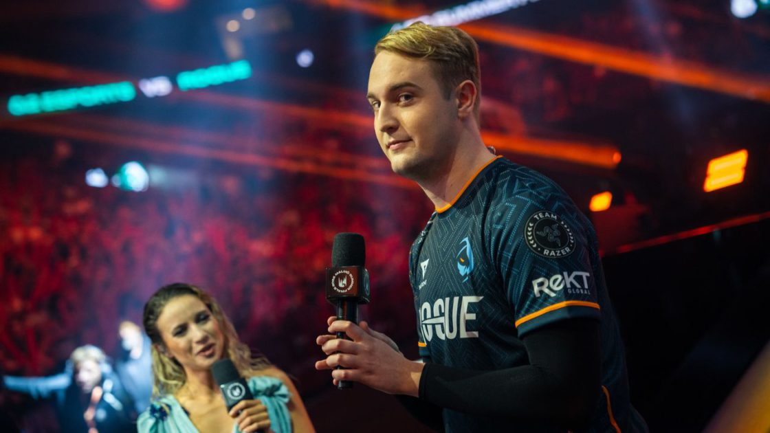 Imagem do jogador Trymbi enquanto ainda estava na Rogue