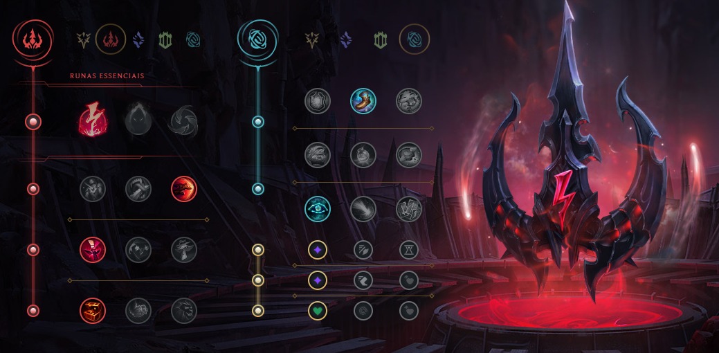 Na foto, as runas da Diana Jungle