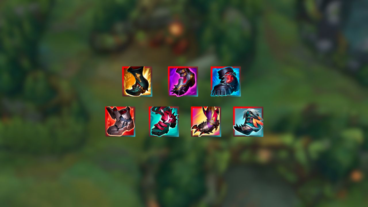 Imagem das Botas Triunfantes do LoL.