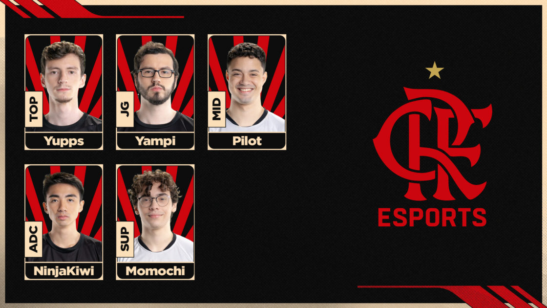 Na foto, o elenco do Flamengo no Circuito Desafiante 2025