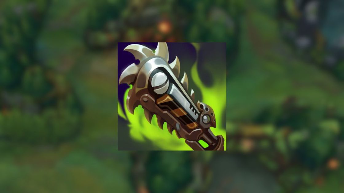 Na foto, o item Serrespada Quimiopunk