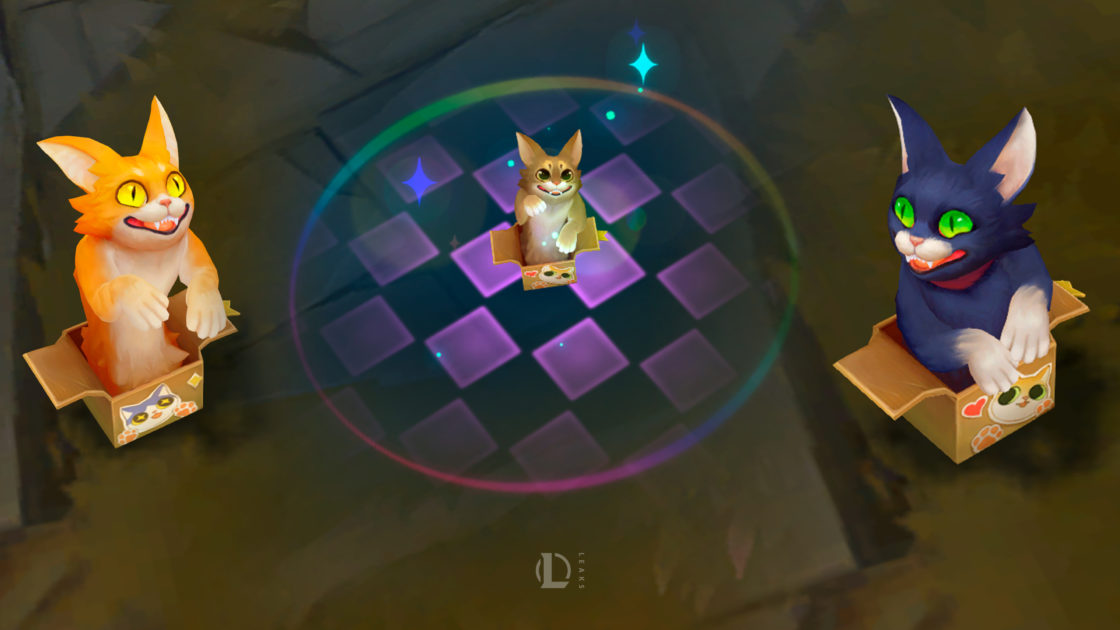 Imagem de caixas do Shaco do LoL