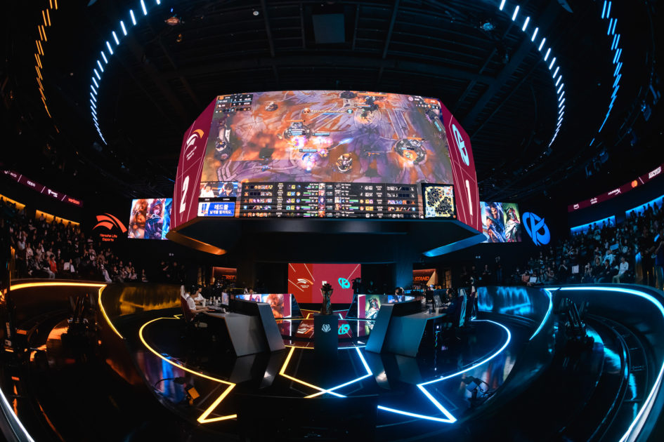 Foto do LoL Park na final do First Stand 2025