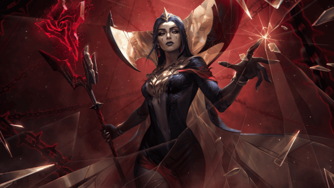 Foto da LeBlanc em sua nova Splash Art.