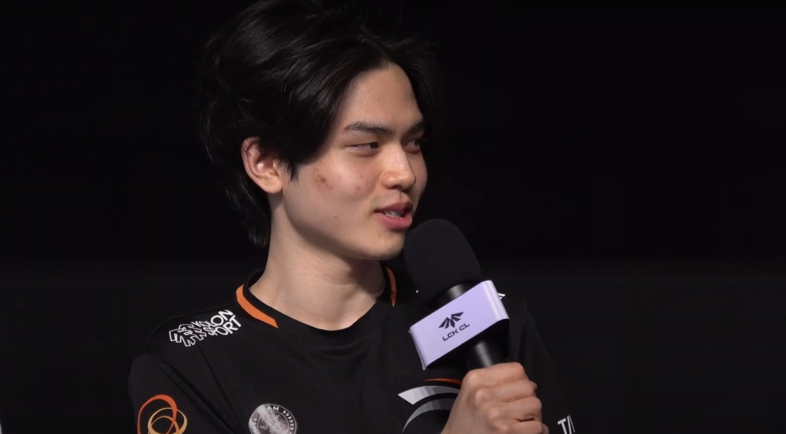 Foto de Roamer em entrevista na LCK CL.