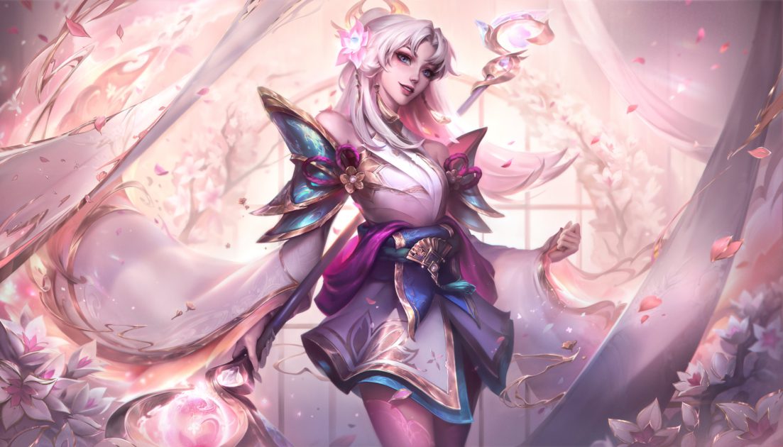 Na foto, a Lux na skin Florescer Espiritual 2025