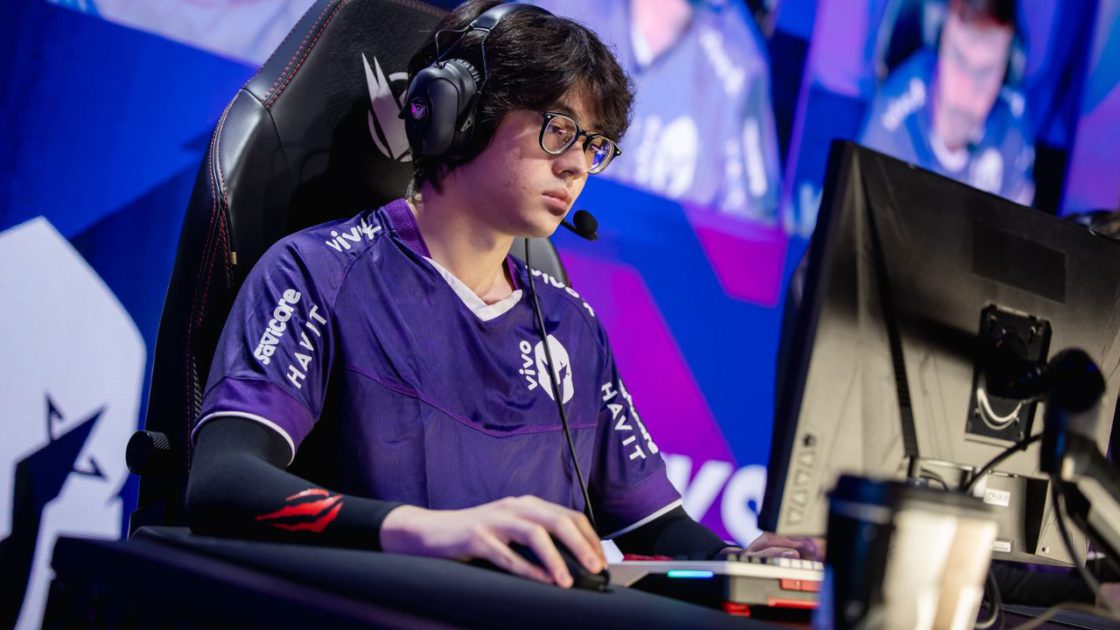 Foto de Boal, top-laner da Vivo Keyd Stars.