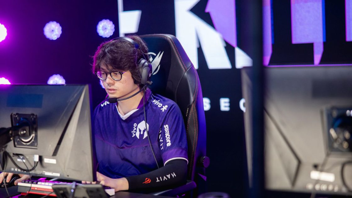 Foto de Boal, top-laner da Vivo Keyd Stars.