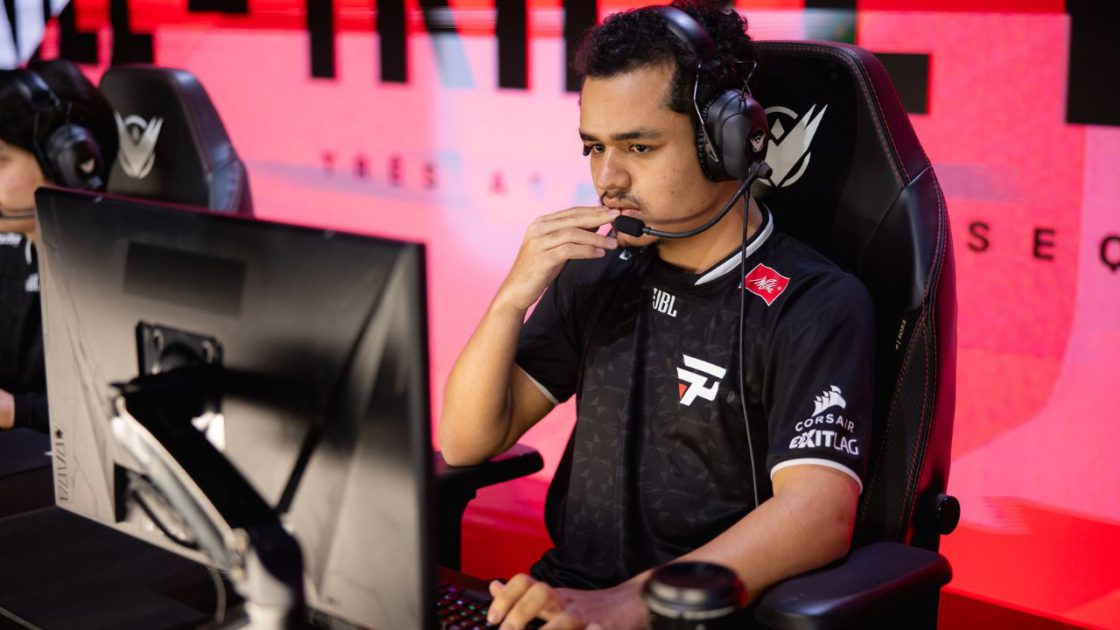 Na foto, o jungler Cariok da paiN Gaming na LTA Sul 2025
