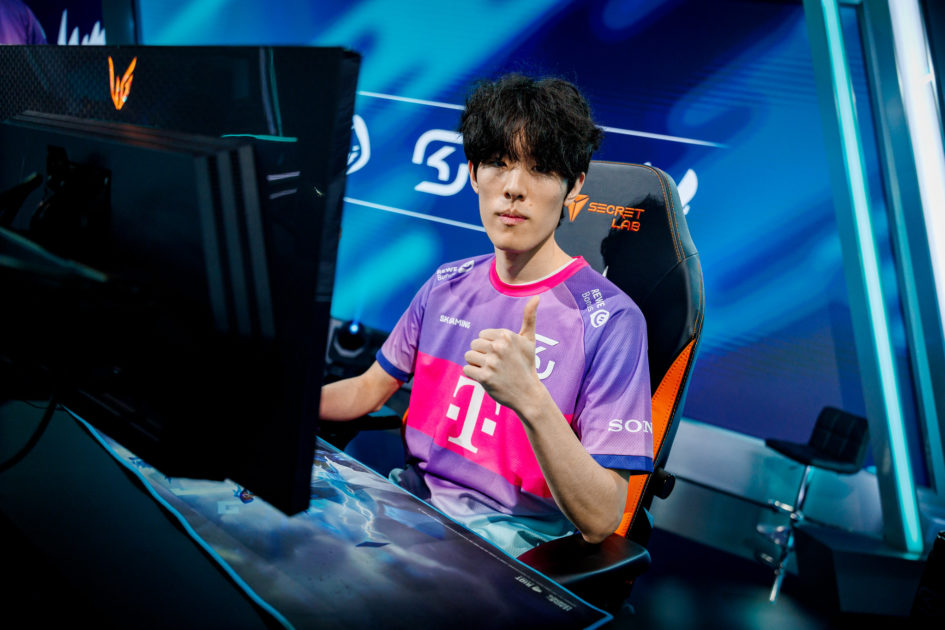 Foto de Rahel, quando representava a SK Gaming.