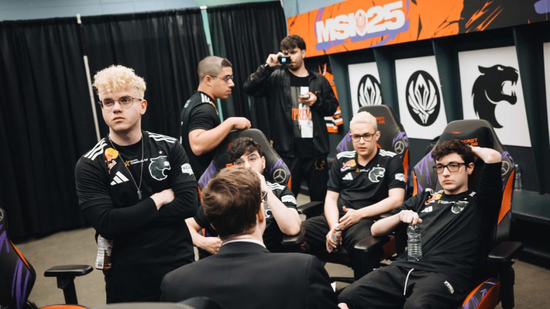 Imagem do time da FURIA no MSI 2025