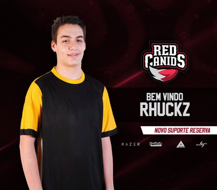 Na foto, o Rhuckz na época da RED Canids