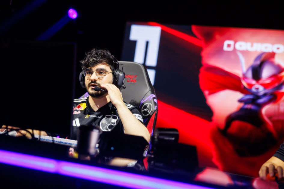 Foto de Guigo jogando o MSI 2025 pela FURIA.