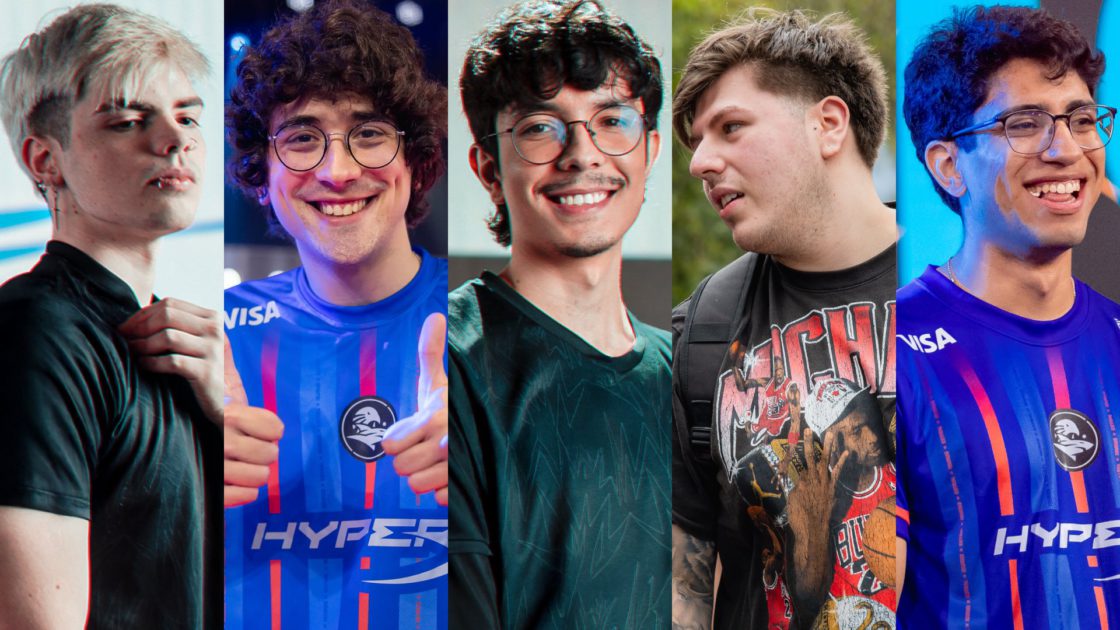 Foto da line-up da Isurus.