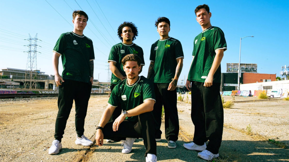 Imagem da nova line-up de VAORANT da LOUD