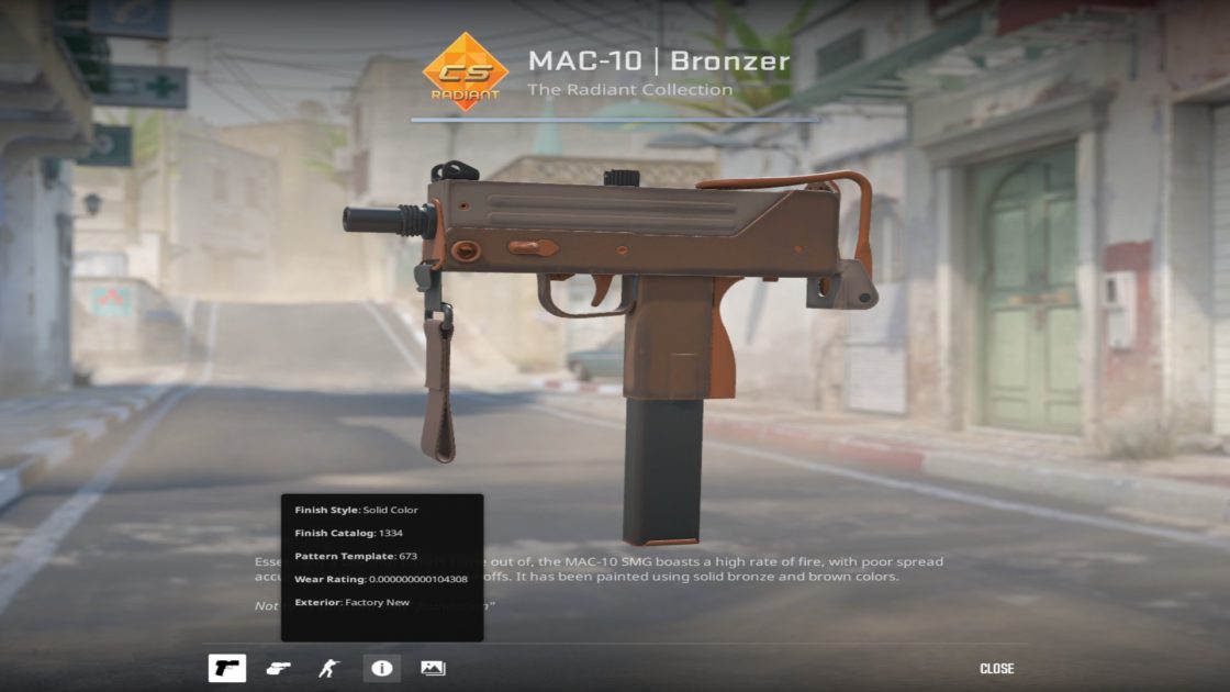 Imagem de uma skin no CS2