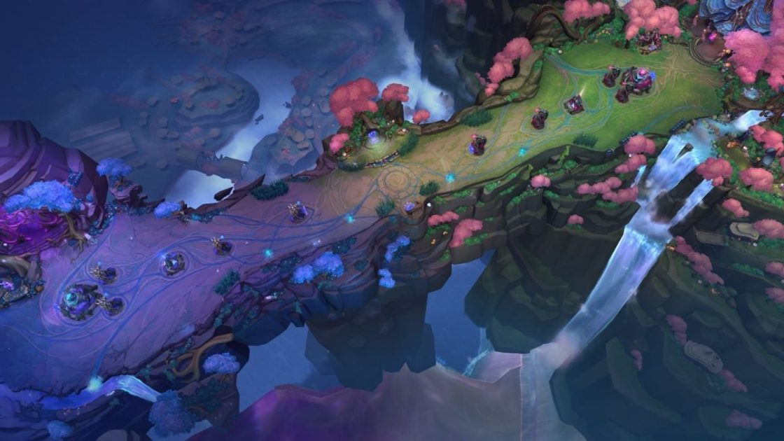 Foto da Travessia de Koeshin, novo mapa do ARAM.
